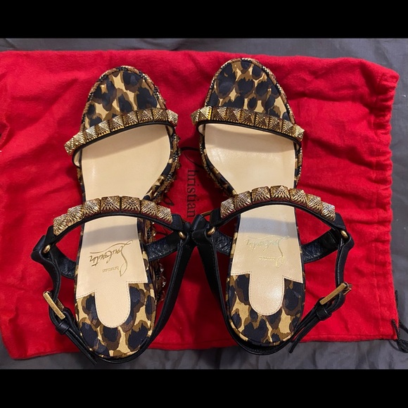 Christian Louboutin wedge sandal - Picture 4 of 5